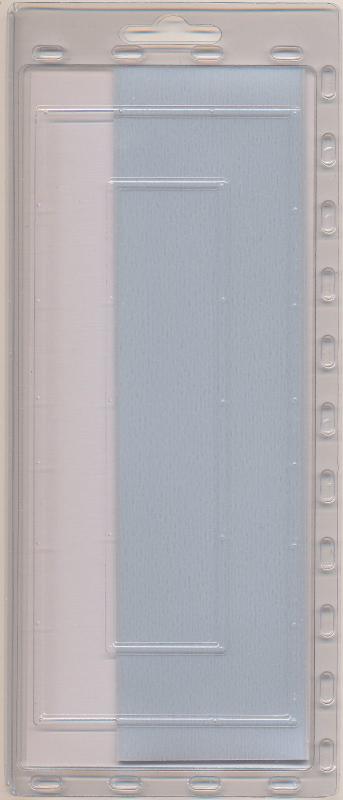 Prinz Scott Stamp Mount 55/215 mm - CLEAR (Pack of 15) (55x215  55 mm)  STRIP