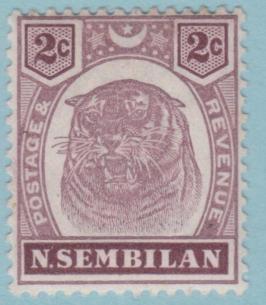 MALAYA - NEGRI SEMBILAN 6  MINT HINGED OG * NO FAULTS EXTRA FINE! - MXU