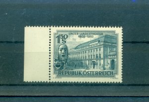 Austria - Sc# 589. 1953 Linz Theater. MNH $16.00.