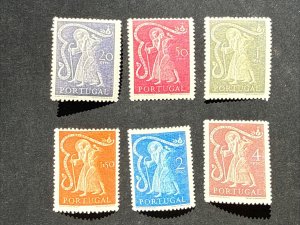 1950 Portugal St John of God Helping Ill Man Sc# 721-6 MLH SCV $94.35