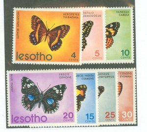 Lesotho #140-46 Mint (NH) Single (Complete Set)