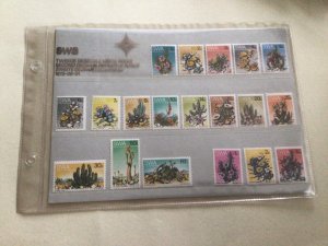 South West Africa 1973 presentation page of definitive stamps A13906