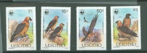 Lesotho #512-518  Single (Complete Set) (Fauna) (Wildlife) (Wwf)