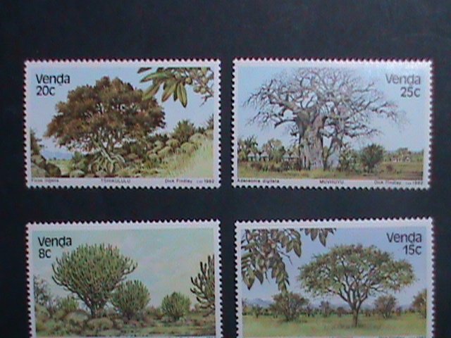 ​VENDA -   RARE ENDANGER TREES PLANTS -FOREST MNH STAMP SET VERY FINE