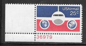 #C89 MNH Plate # Single