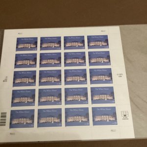 Scott #3445 White House in Winter Sheet of 20 Stamps - 2000-MNH-US