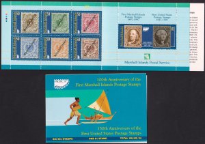 Marshall Islands 1997 First Stamp 100 Years Mi.819 /25 Booklet MNH