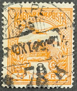 Hungary, 1906, SC#69b, Turul and Crown of St. Stephen, Used, VF