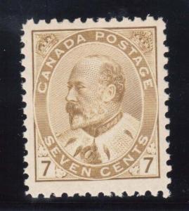 Canada #92iii VF/NH **With Certificate**