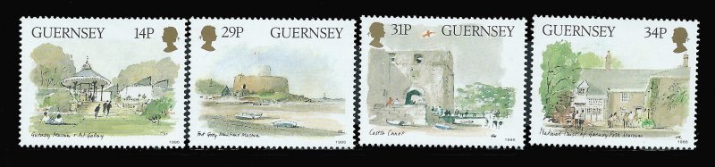 GUERNSEY 342-345 MNH