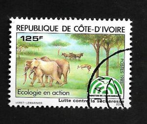 Ivory Coast 1983 - CTO - Scott #696