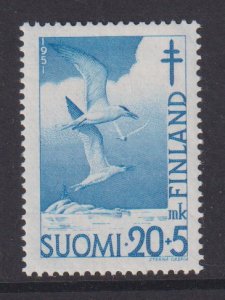 Finland    #B109   MH  1951  tern  20m   TB prevention
