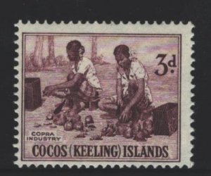 Cocos Islands Sc#1 MNH