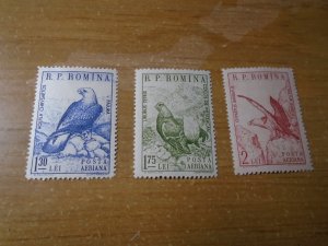 Romania  #  76-78  MH