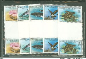 Turks & Caicos Islands #380-4 var Mint (NH) Single (Complete Set)