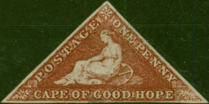 C.O.G.H 1864 1d Deep Carmine-Red SG18 Fine & Fresh MM