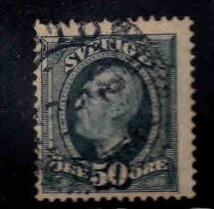 SWEDEN Scott 63 used 1904 stamp