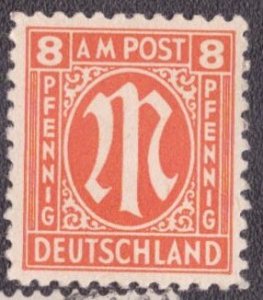 Germany Allied Occupation - 1945 3N6A MH