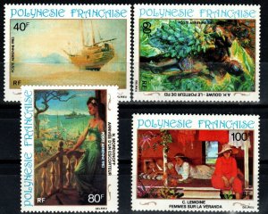 French Polynesia #C202-5 MNH CV $6.10 (X523)