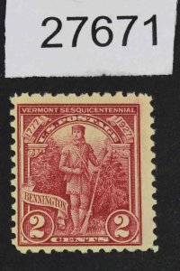 US STAMPS #643 MINT OG NH  LOT #27671