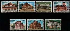 GREECE SG1190/6 1972 GREEK MONASTRIES & CHURCHES MNH