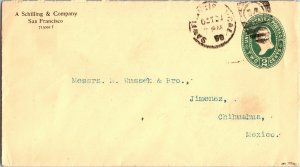 United States, California, United States Postal Stationary, Foreign Destinations