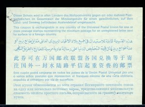 GERMANY -- International Reply Coupon IRC