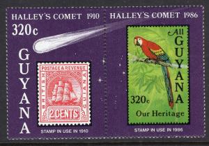 Guyana 1461 Halley's Comet MNH VF