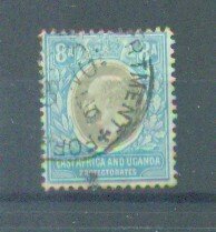 East Africa & Uganda Protectorate sc# 24 used cat val $21.00