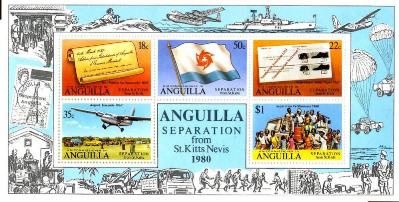 Anguilla  428a S/S MNH SCV $1.90