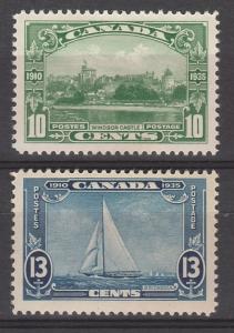 CANADA 1935 PICTORIAL 10C AND 13C