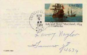 United States, Government Postal Card, Military Related, Ships, Wisconsin