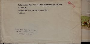 Korea N./Netherlands used cover 2.11.72