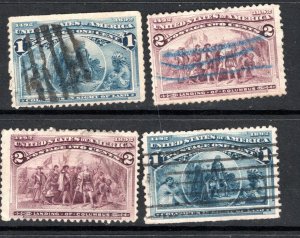 US Scott 230-231 U x2 G3