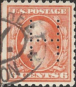 # 429 USED RED ORANGE GEORGE WASHINGTON