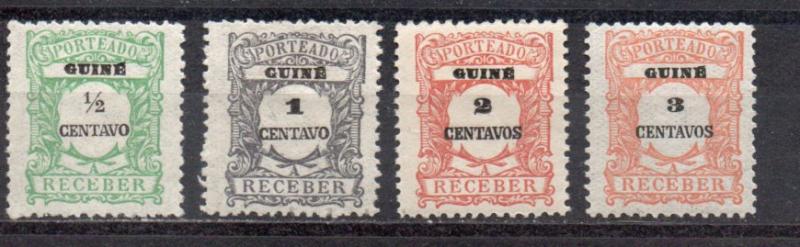 Portuguese Guinea J30-J33 MNH