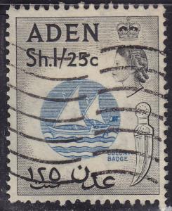 Aden 56  Colony Badge 1956