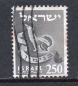 Israel  Scott # 116 used single