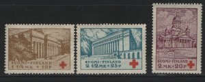 FINLAND  B9-B11  MNH  SET