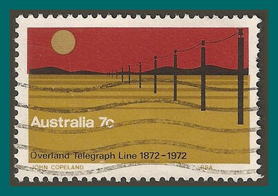 Australia 1972 Telegraph, used  526,SG517