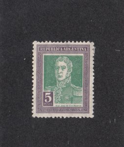 Argentina Scott #336 MH Note