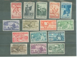 Luxembourg #B65A-B65P  Single (Complete Set)