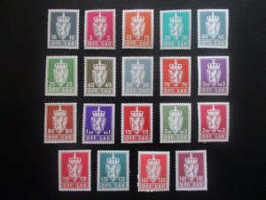 Norway #O94-112 Mint Never Hinged -WDWPhilatelic (H72) (1/26)