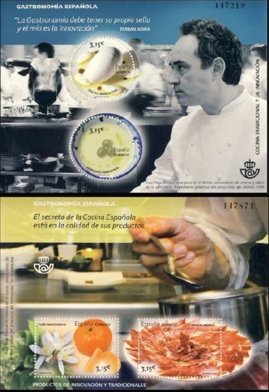 ESPAGNE SPANIEN SPAIN ESPAÑA 2014 GASTRONOMY: INNOVATION & TRADITION ED HB48...