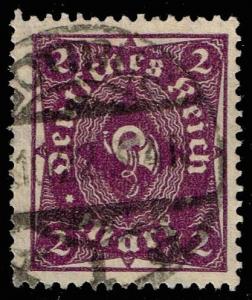 Germany #185 Posthorn; CTO (0.25)