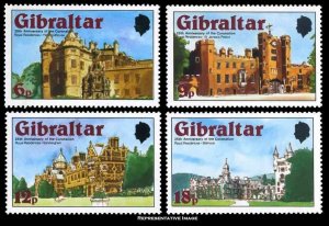 Gibraltar Scott 365-368 Mint never hinged.