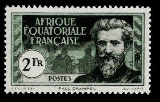 French Equatorial Africa  AEF Scott 63 MH*