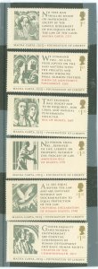 Great Britain #3403-8  Single (Complete Set)