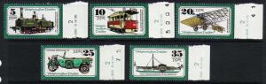Germany DDR #1843-7 set, transportation museum