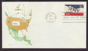 US C88 Mount Rushmore Cover Craft U/A FDC
